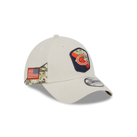 Chicago Bears 2023 Salute to Service 39THIRTY Stretch Fit Hat