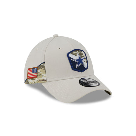 Dallas Cowboys 2023 Salute to Service 39THIRTY Stretch Fit Hat