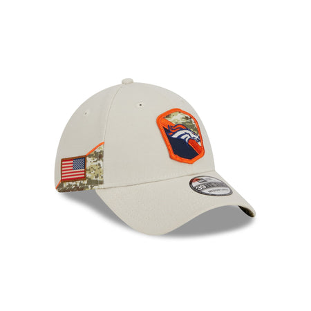 Denver Broncos 2023 Salute to Service 39THIRTY Stretch Fit Hat