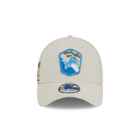 Detroit Lions 2023 Salute to Service 39THIRTY Stretch Fit Hat