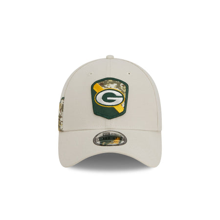 Green Bay Packers 2023 Salute to Service 39THIRTY Stretch Fit Hat