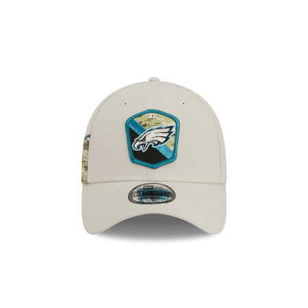 Philadelphia Eagles 2023 Salute to Service 39THIRTY Stretch Fit Hat