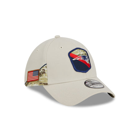 New England Patriots 2023 Salute to Service 39THIRTY Stretch Fit Hat