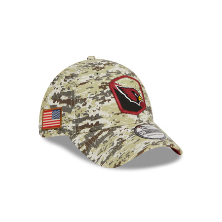 Arizona Cardinals 2023 Salute to Service Camo 39THIRTY Stretch Fit Hat