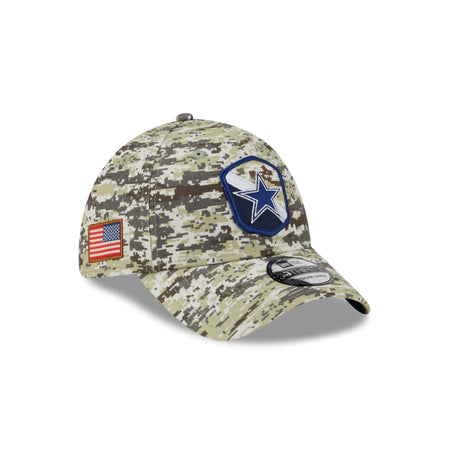 Dallas Cowboys 2023 Salute to Service Camo 39THIRTY Stretch Fit Hat