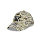 Las Vegas Raiders 2023 Salute to Service Camo 39THIRTY Stretch Fit Hat
