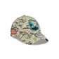 Philadelphia Eagles 2023 Salute to Service Camo 39THIRTY Stretch Fit Hat