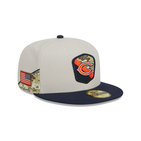 Chicago Bears 2023 Salute to Service 59FIFTY Fitted Hat