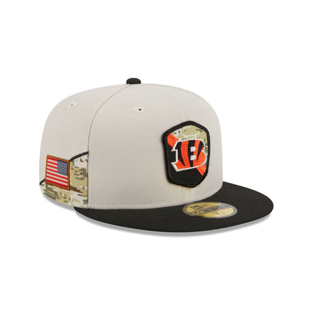 Cincinnati Bengals 2023 Salute to Service 59FIFTY Fitted Hat