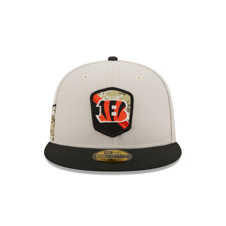 Cincinnati Bengals 2023 Salute to Service 59FIFTY Fitted Hat