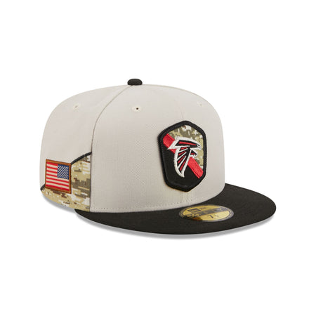 Atlanta Falcons 2023 Salute to Service 59FIFTY Fitted Hat