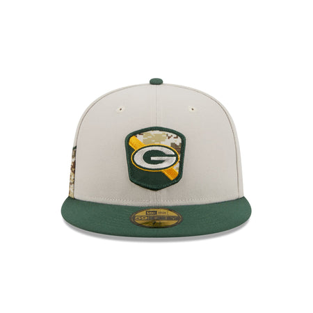 Green Bay Packers 2023 Salute to Service 59FIFTY Fitted Hat