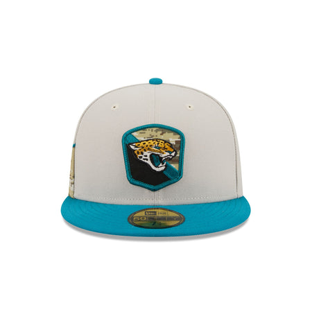 Jacksonville Jaguars 2023 Salute to Service 59FIFTY Fitted Hat