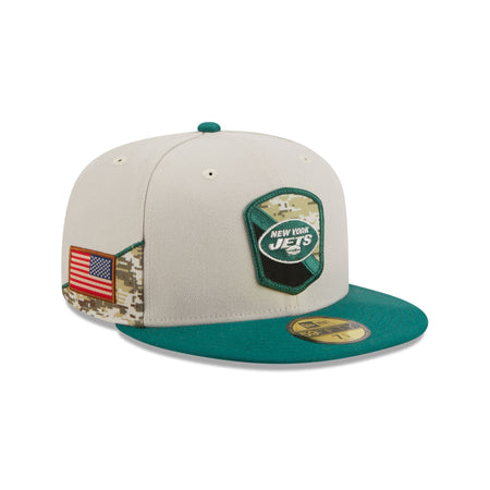 New York Jets 2023 Salute to Service 59FIFTY Fitted Hat