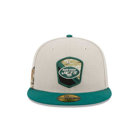 New York Jets 2023 Salute to Service 59FIFTY Fitted Hat