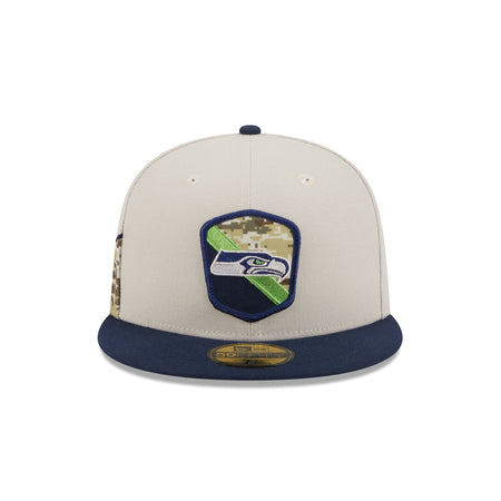 Seattle Seahawks 2023 Salute to Service 59FIFTY Fitted Hat