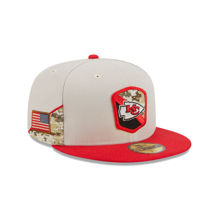 Kansas City Chiefs 2023 Salute to Service 59FIFTY Fitted Hat