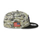 Baltimore Ravens 2023 Salute to Service Camo 9FIFTY Snapback Hat