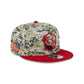 San Francisco 49ers 2023 Salute to Service Camo 9FIFTY Snapback Hat
