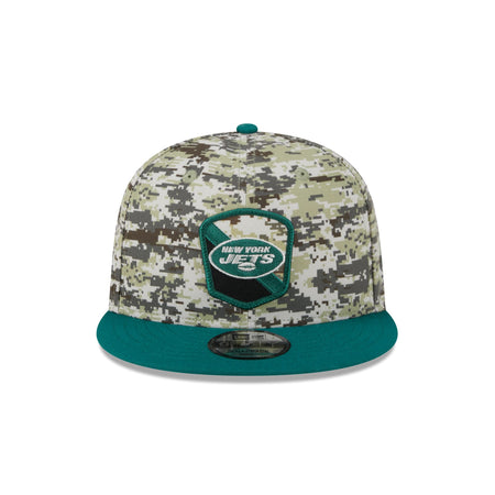 New York Jets 2023 Salute to Service Camo 9FIFTY Snapback Hat