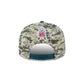 Philadelphia Eagles 2023 Salute to Service Camo 9FIFTY Snapback Hat