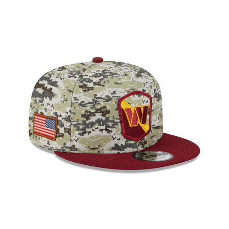 Washington Commanders 2023 Salute to Service Camo 9FIFTY Snapback Hat