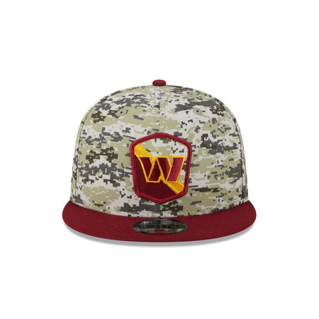 Washington Commanders 2023 Salute to Service Camo 9FIFTY Snapback Hat