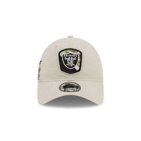 Las Vegas Raiders 2023 Salute to Service 9TWENTY Adjustable Hat
