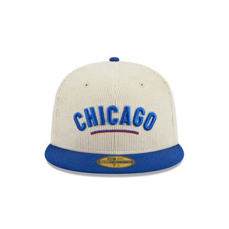Chicago Cubs Cord Classic 59FIFTY Fitted Hat