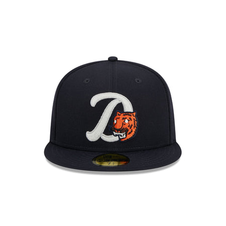 Detroit Tigers Duo Logo 59FIFTY Fitted Hat
