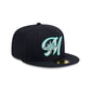 Seattle Mariners Duo Logo 59FIFTY Fitted Hat