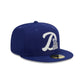 Los Angeles Dodgers Duo Logo 59FIFTY Fitted Hat