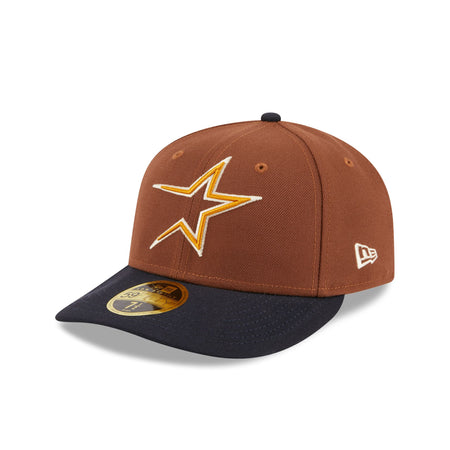 Houston Astros Tiramisu Low Profile 59FIFTY Fitted Hat