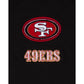 San Francisco 49ers Logo Select Black Hoodie
