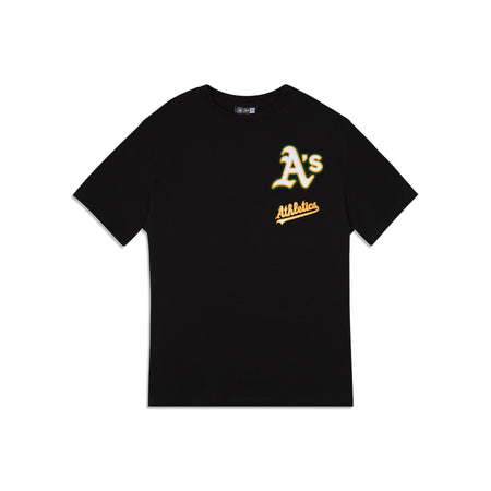 Oakland Athletics Logo Select Black T-Shirt
