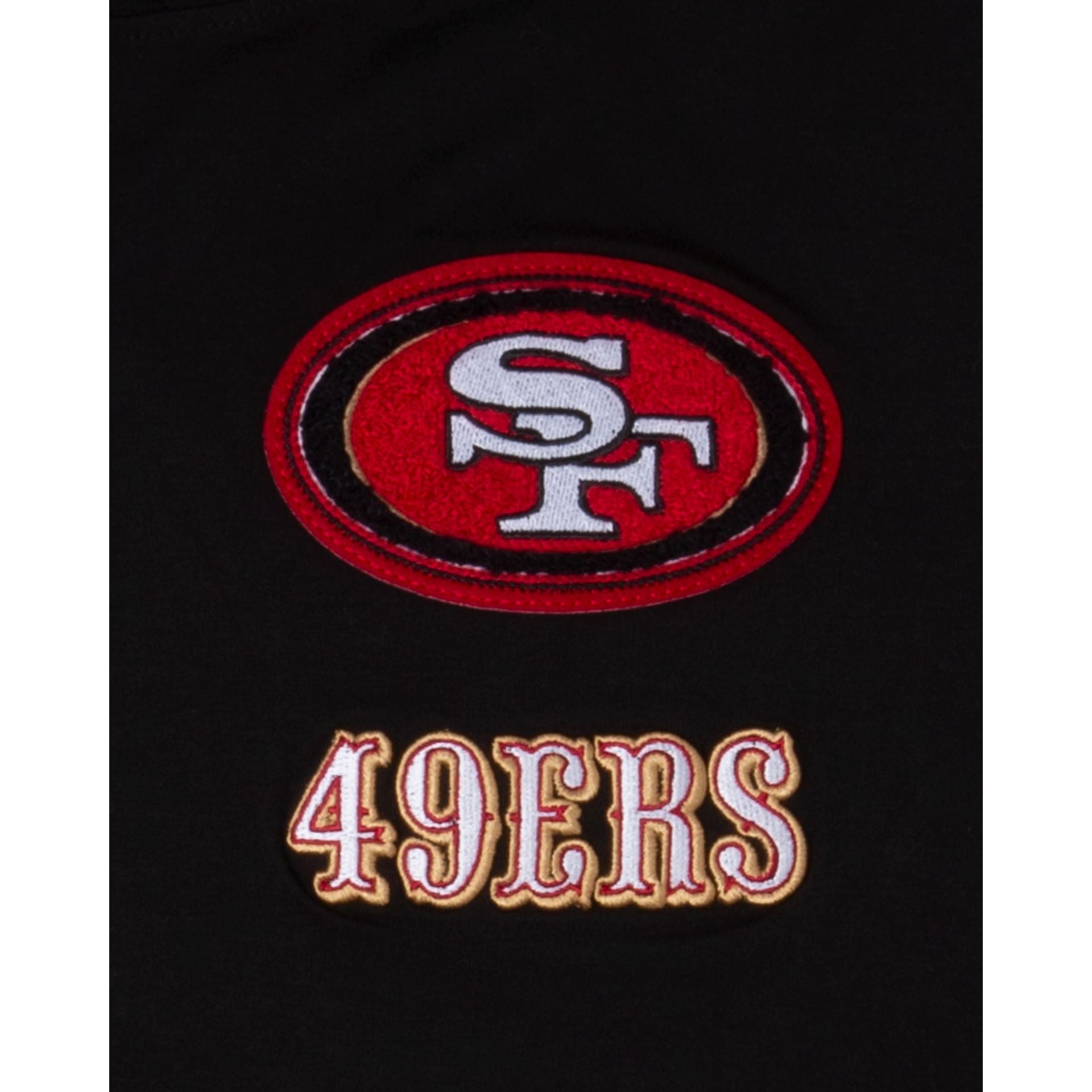 San Francisco 49ers Logo Select Black T-Shirt – New Era Cap