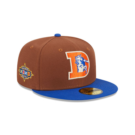Denver Broncos Harvest 59FIFTY Fitted Hat