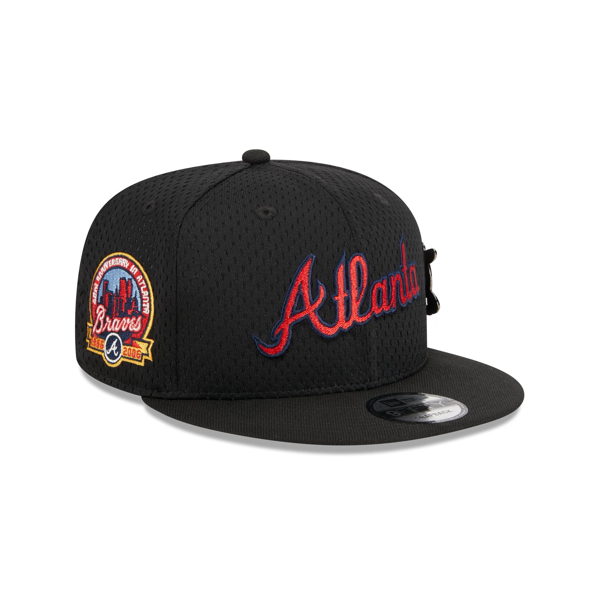 Atlanta Braves Post-Up Pin 9FIFTY Snapback Hat – New Era Cap