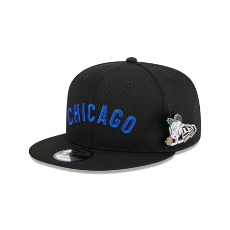 Chicago Cubs Post-Up Pin 9FIFTY Snapback Hat
