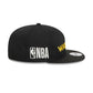 Golden State Warriors Post-Up Pin 9FIFTY Snapback Hat
