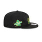 Oakland Athletics Post-Up Pin 9FIFTY Snapback Hat