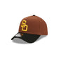 San Diego Padres Harvest 9FORTY A-Frame Snapback Hat
