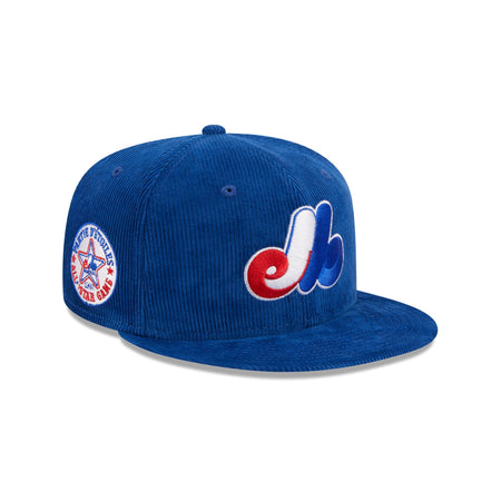 Montreal Expos Throwback Corduroy 59FIFTY Fitted Hat