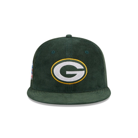 Green Bay Packers Throwback Corduroy 59FIFTY Fitted Hat