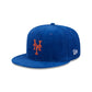New York Mets Throwback Corduroy 59FIFTY Fitted Hat