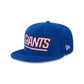 New York Giants Throwback Corduroy 59FIFTY Fitted