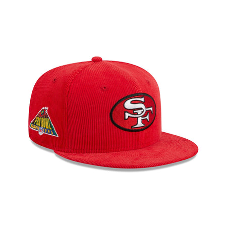San Francisco 49ers Throwback Corduroy 59FIFTY Fitted Hat