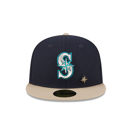 Seattle Mariners Varsity Pin 59FIFTY Fitted Hat