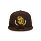 San Diego Padres Gold Leaf 59FIFTY Fitted Hat