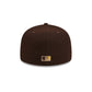 San Diego Padres Gold Leaf 59FIFTY Fitted Hat